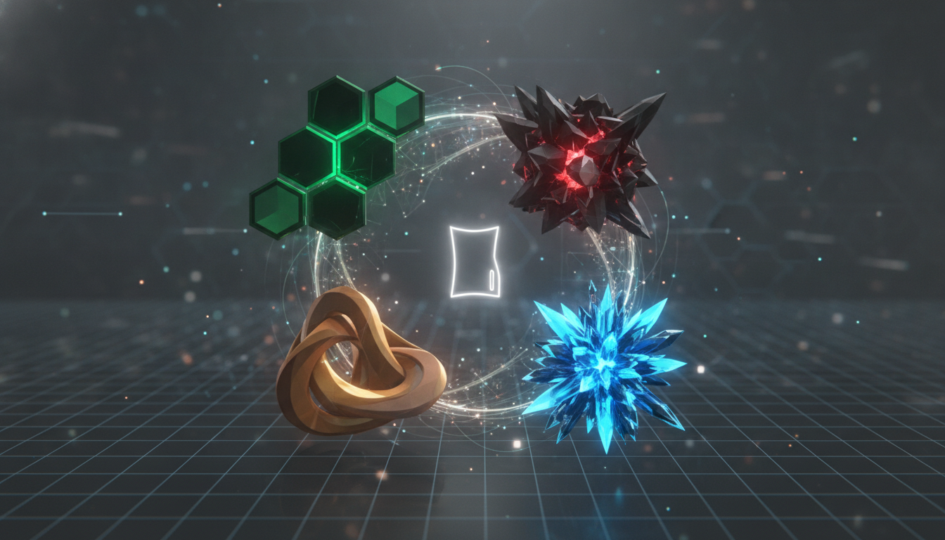 Abstract digital art symbolizing innovation and future projects from leading console game studios.