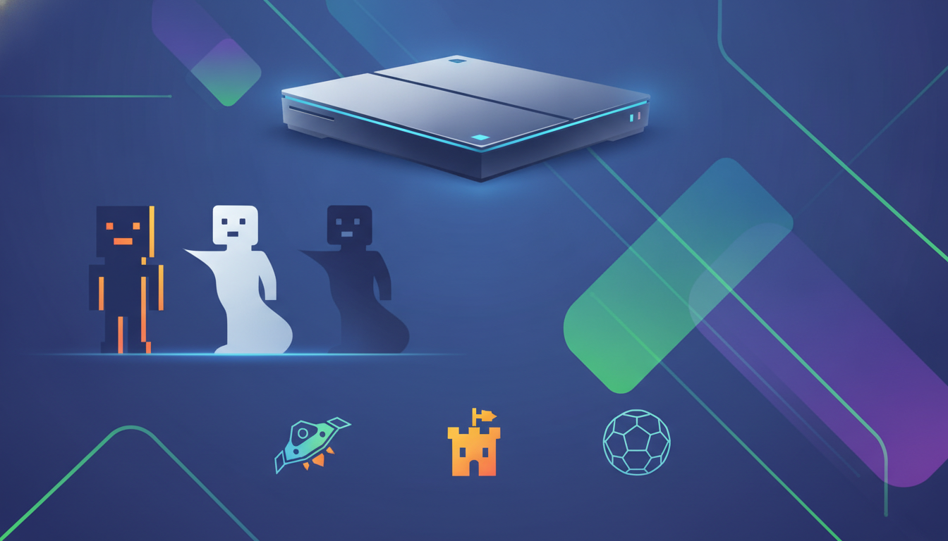 An abstract visual representing the key trends of Summer 2026 game releases, including new consoles, remakes, and diverse genres.